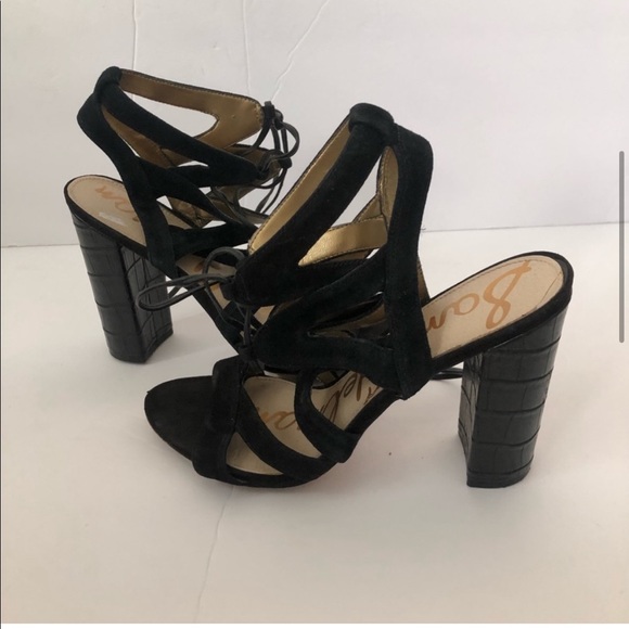 Sam Edelman Yardly Heel Black Size 7 - Picture 8 of 14